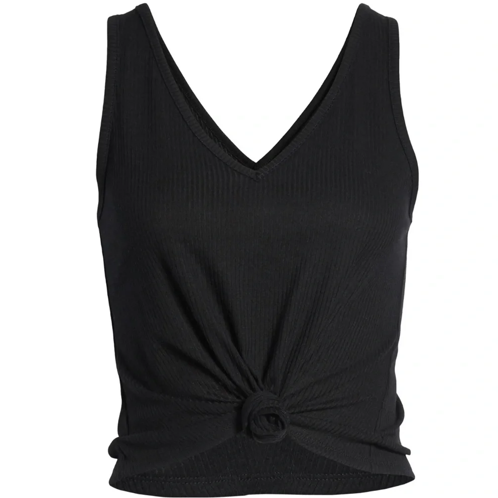 Knotted Rib Tank Top - Picture 3 of 7